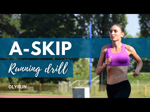 How to do A-Skip Running Drill? | OLYRUN