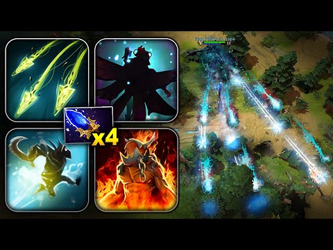 MAX 6 TARGETS SHADOW REALM 4X AGHANIM'S SCEPTER UPDATE | Ability Draft
