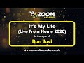 Bon Jovi - It's My Life (Live From Home 2020) - Karaoke Version from Zoom Karaoke