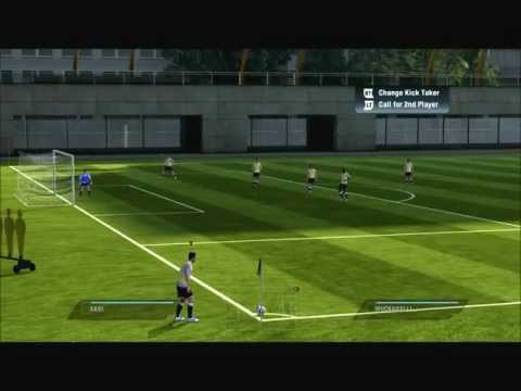 Fifa 11 - How to score a direct goal from corner kick