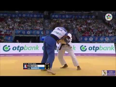 Judo 2014 Grand Prix Budapest: Gneto (FRA) - Nareks (SLO) [-52kg] bronze