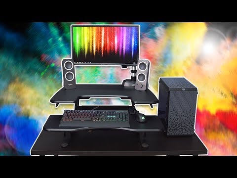 I converted the Budget Gaming Setup to a Sit/Stand Setup