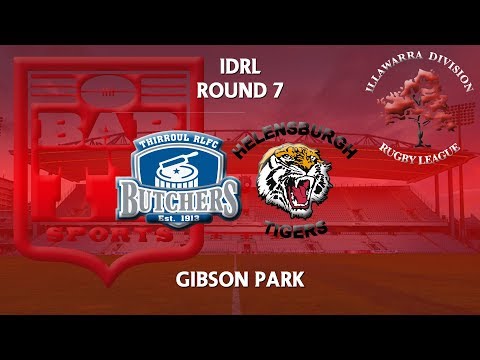 2018 Illawarra RL 1st Grade Round 7 - Thirroul Butchers v Helensburgh Tigers