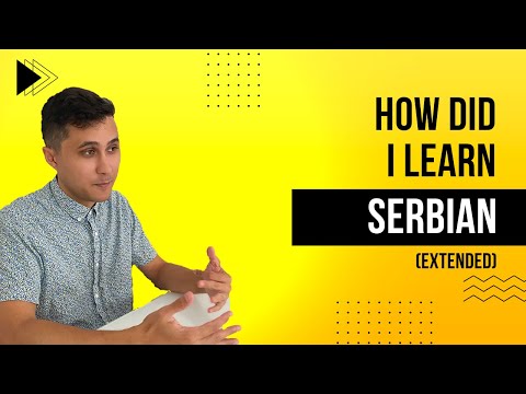 TalkIn' Serbian Intermediate - Episode 06 - How did I learn Serbian? (Extended version)