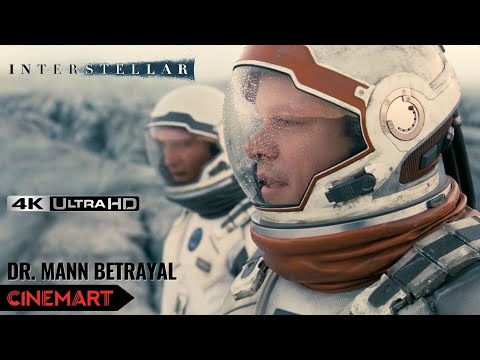 INTERSTELLAR (2014) | Dr. Mann Betrayal | Cooper and Mann fight Scene 4K UHD