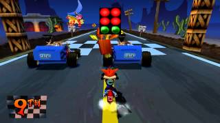 Crash Bandicoot: Warped - All Platinum Time Trials: World 3