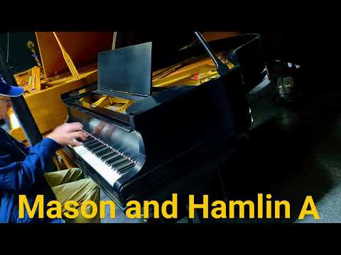 Mason & Hamlin Model A Grand Piano SN 26927 - Ebony image 7