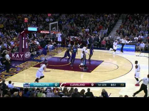 Anderson Varejao Highlights Hornets vs. Cavaliers 12.15.2014 - 8 Points, 5 Rebounds