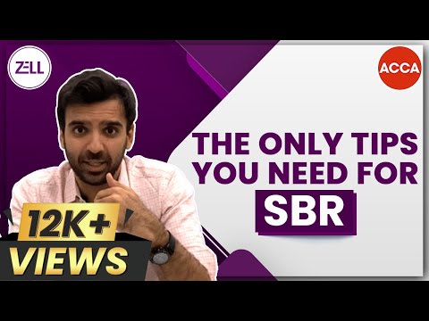 🔴 ACCA Course SBR: Strategic Business Reporting Paper @ZellEducation