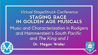 Music and Characterization in Rodgers and Hammerstein's South Pacific and The King and I