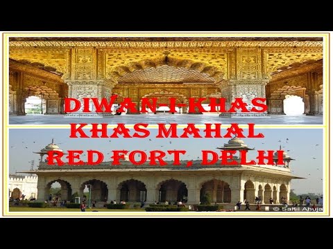 Diwan-i-Khas/Khas Mahal: Red Fort, Delhi