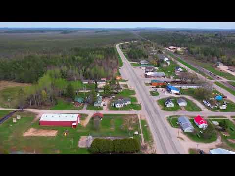 A Flyover of Seney Michigan. Gateway to the Seney Stretch, the Seney Wildlife Refuge & Grand Marais.