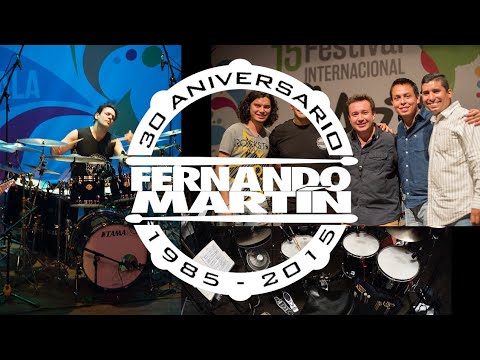 Fernando Martín - Concierto Celebración 30 Aniversario de Baterista