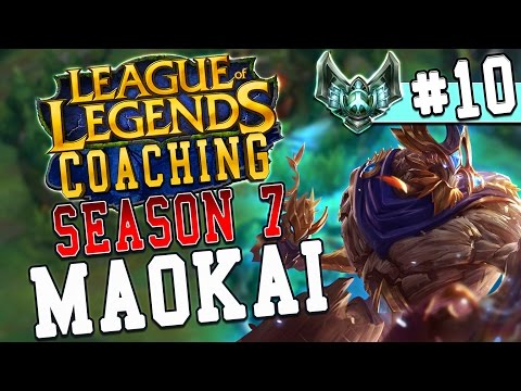 Season 7 LoL Coaching #10 - Maokai Top vs. Pantheon (S6 Platinum)
