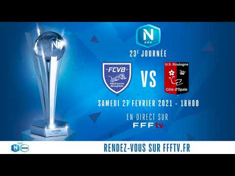 J23 : FC Villefranche - US Boulogne CO en direct sur FFFtv (18h) I National FFF 2020-2021