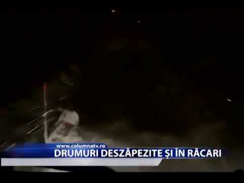 Drumuri deszăpezite și în Răcari (Columna TV)