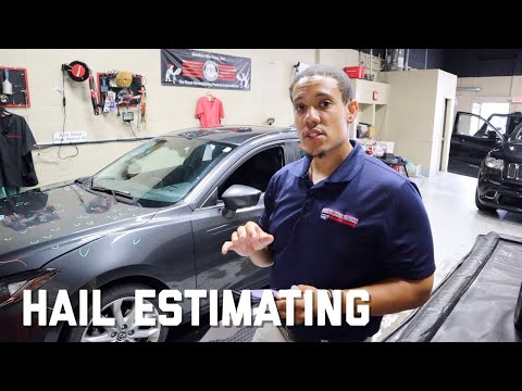 How to Estimate a Hail Damage Car | Paintless Dent...