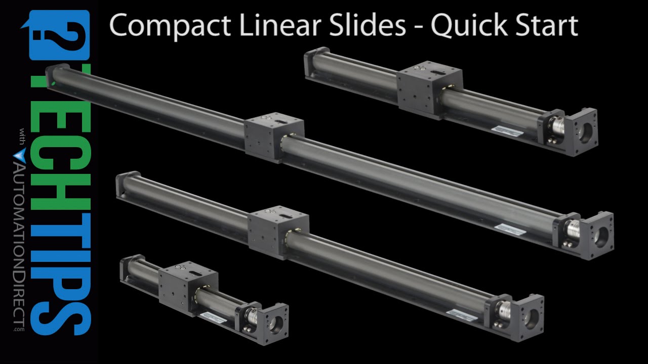 Linear Slide Compact Series Quick Start from AutomationDirect