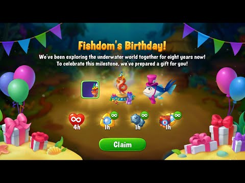 Fishdom 🐠 🐟 - Level 100