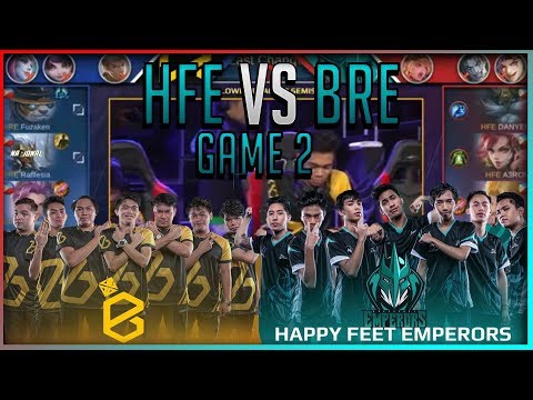 [GAME 2] Happy Feet Emperors vs Bren EPro | The Nationals 2019