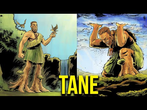 Tane - The God Who Separated the Sky and the Earth - Maori Mythology