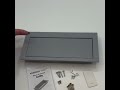 alt: Miniatura imagem do produto Caixa de Mesa Facility Clean Box Colar/Tampa S170 Cinza QTMOV