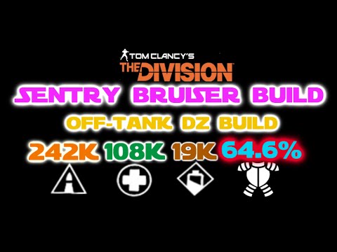 The Division | 242k/108k/19k Sentry's Off-Tank Build