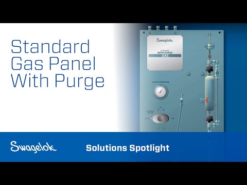 Standard Gas Panel With Purge | Solutions Spotlight | Swagelok [2020]