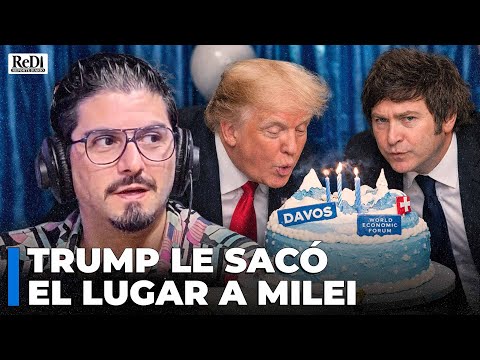 DAVOS: TRUMP sacó lugar a MILEI; SENADORA LIBERTARIA reemplazada por CARTÓN; ¿SE VIENE LA GUERRA?