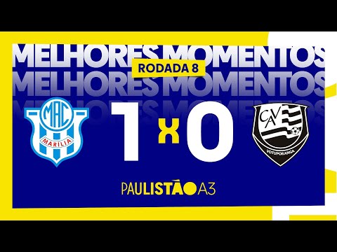 Melhores momentos de Marília 1 x 0 Votuporanguense - 8ª rodada do Paulistão A3