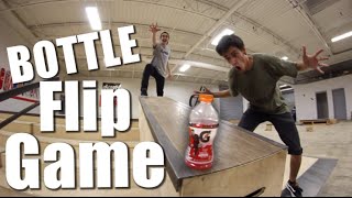 Game of BOTTLE FLIP! | Sam Tabor VS Ryan Bracken