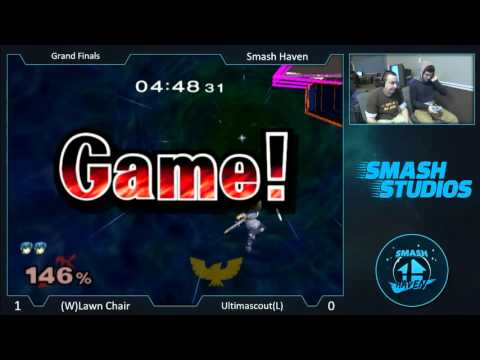Smash Haven - Lawn Chair (Marth) vs Ultimascout (Fox/Falcon/Marth) Grand Finals