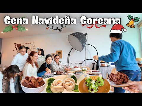 Cena Navideña Coreana🎄🇰🇷ㅣReceta para la Cena de Navidad Coreana