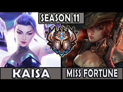 Kaisa vs Miss Fortune ADC - EUW Challenger Patch 11.16 ✅