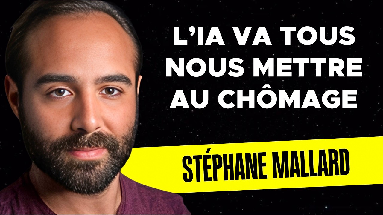 L’IA va-t-elle tous nous mettre au chômage ? - Stéphane Mallard