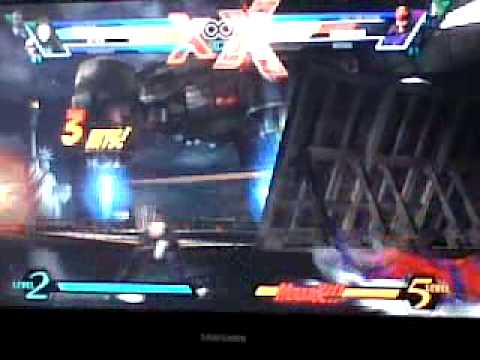 UMVC3 X-23 1 tac touch of team death