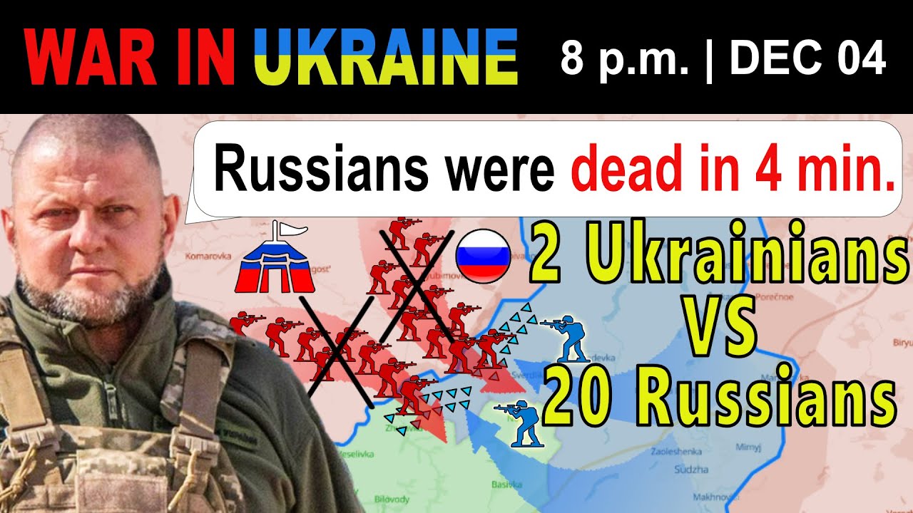 04 Dec: RUSSIANS IN SHOCK! 2 Ukrainian Marines WIPE OUT 20 RUSSIAN SOLDIERS! | War in Ukraine
