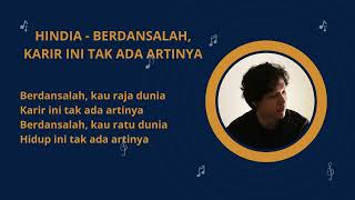 Download lagu HINDIA - BERDANSALAH, KARIR INI TAK ADA ARTINYA ( LIRIK ) mp3