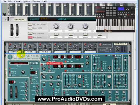Propellerhead Reason 4.0 Combinator with Thor