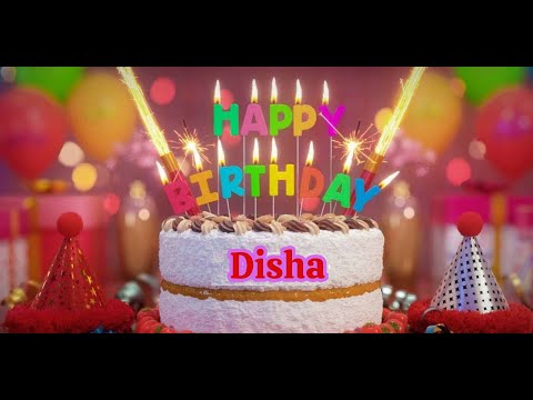 Disha Happy Birthday | Birthday Songs with name | Birthday Reel | Janmdin | #Ad4beloved