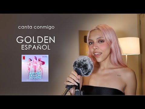 "GOLDEN in Spanish" (sing along) - HUNTR/X, Kpop Demon Hunters