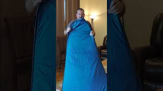 How to Fold up a Pop Up Privacy Shower Tent