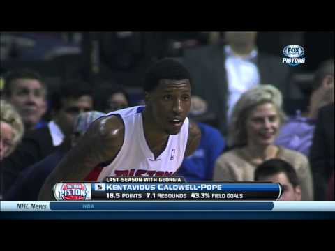 Kentavious Caldwell-Pope's first NBA basket