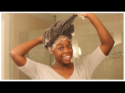 Easy Wash, Deep Conditioning, & Detangling Routine | 4B/4C Natural Hair Video