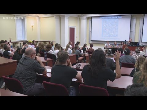 Students speak out at sexual assault forum on CNU campus