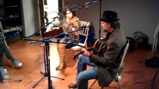 Pieta Brown, Carrie Rodriguez and Kelly Joe Phelps at WUWM