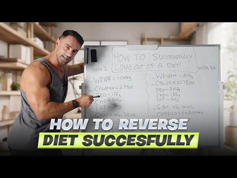 Wie man eine Diät erfolgreich umstellt und Fettzunahme vermeidet / UNBEDINGT ANSEHEN