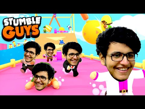 This is the Funniest Mobile Game I've Played (Stumble Guys)