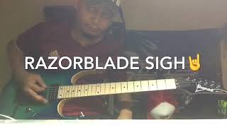 Razorblade sigh-Gamma Ray guitar cover by newbie