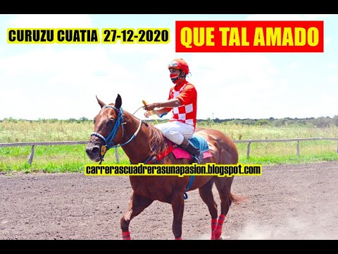 QUE TAL AMADO, C. Cuatiá (27-12-2020), Repechaje Potrillos Perdedores 4to. y 5to., Dist. 600mts.